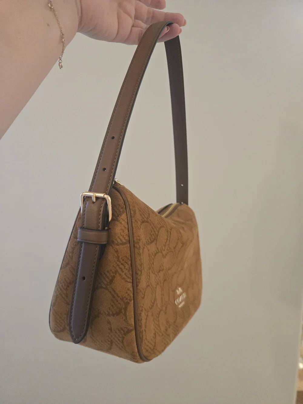 Coach Suede Kailey Shoulder Bag WithOUT Crossbody Strap